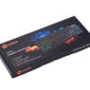 F-flute corrugated keyboard mailer box with printed logo