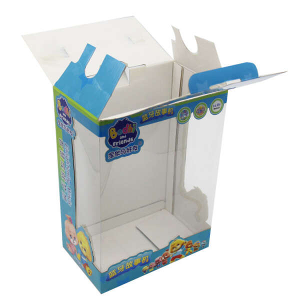 printed toy carrier packaging with recycled cardboard board