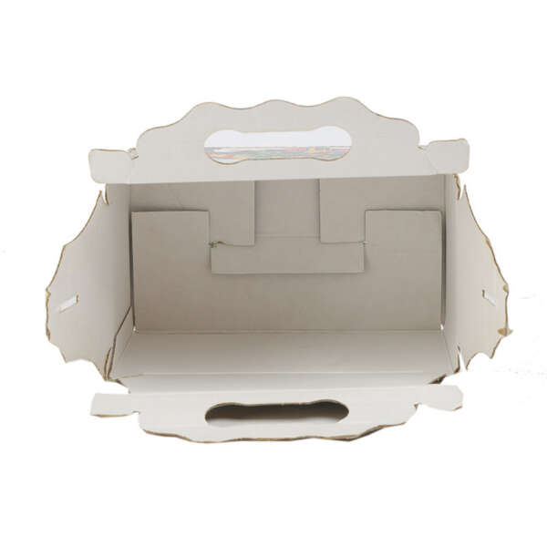 auto bottom E-flute toy carrier box with custom artwork