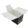 corrugated electronics packaging box with protective sizing