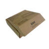 G-flute corrugated mailer box with locking tab closure