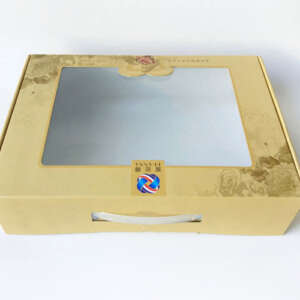 F-flute corrugated mailer box with custom artwork printing