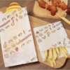 cartoon printed glassine waxed snack cookie paper bag view 6