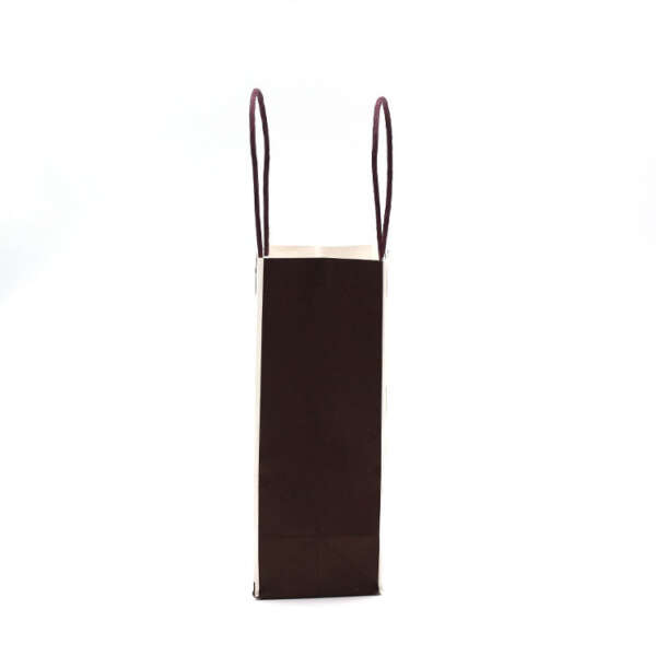 custom kraft paper bag for retail food gift packaging view 6