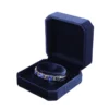 Wholesale navy jewelry packaging box for necklace sets