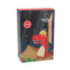 printed folding paper packaging box for infant powder milk container - open display view
