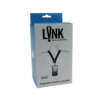printed cardboard paper box for USB cable charger packaging - open display view
