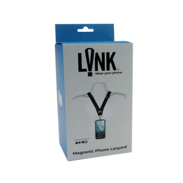 printed cardboard paper box for USB cable charger packaging - open display view