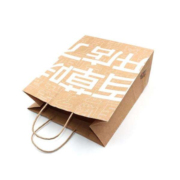 custom colored wedding gift paper bag for party favor retail packaging image 4