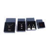 twill check cardboard bracelet necklace jewelry gift box - retail display