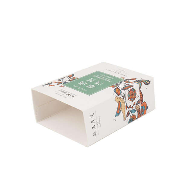 eco friendly custom printed paper sleeve box packaging - front view