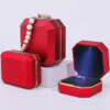 lacquer finish LED jewelry gift box for bracelet necklace ring - product presentation