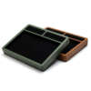 Bulk rounded corner display trays packed for export