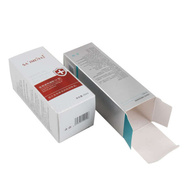 full color custom logo cosmetic carton box packaging - retail presentation