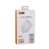 mobile phone USB charger electronic product paper box packaging - front view
