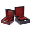 wooden waterproof travel watch gift case with custom logo - gift packaging