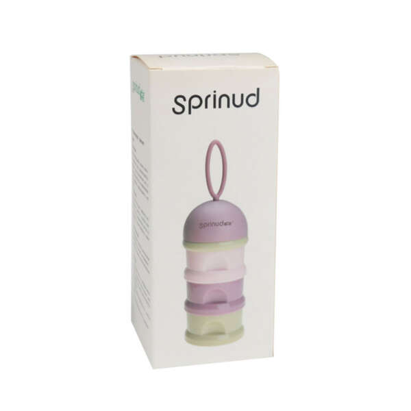 printed folding paper packaging box for infant powder milk container - custom logo option