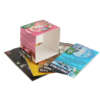curly bread food paper card sleeve packaging - custom logo option