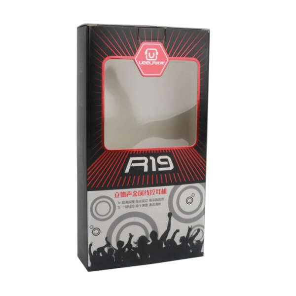 printed folding carton for electronic product mobile phone accessories - retail presentation