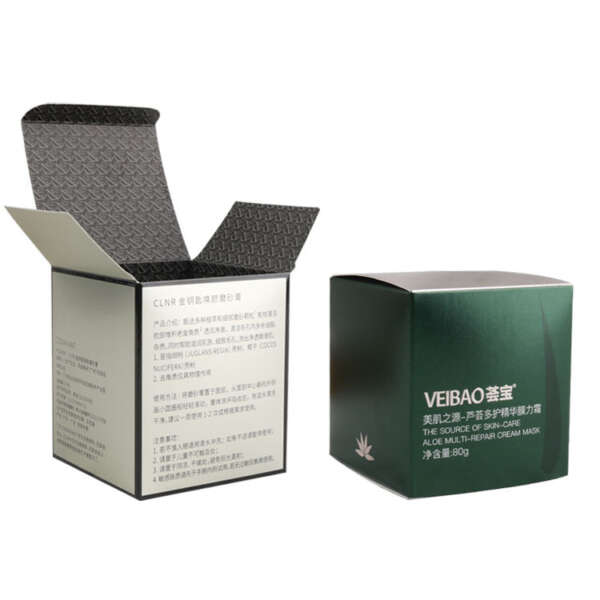 high quality skincare cosmetic printed cardboard box - retail presentation