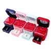 Valentine immortal rose drawer jewelry box for earrings pendant - retail display