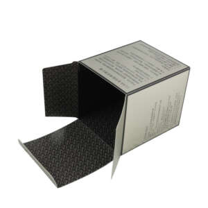 new style custom logo cosmetic folding carton box - open display view