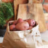 brown food grade kraft popcorn paper bag custom design view 3
