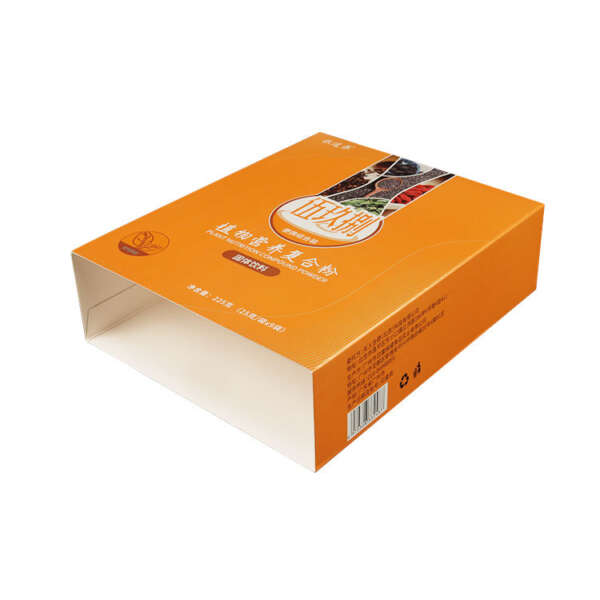 custom printed curly bread food paper sleeve packaging - custom logo option