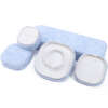 portable square jewelry storage box for bracelet necklace ring - retail display