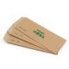 Printed greaseproof burger snack paper bag for branded paper packaging