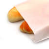 small flat white glassine paper bag for bakery snacks view 4