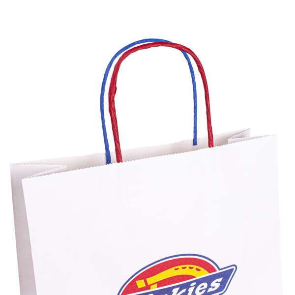 Wholesale brown kraft beauty clothes gift bag for custom paper bag buyers
