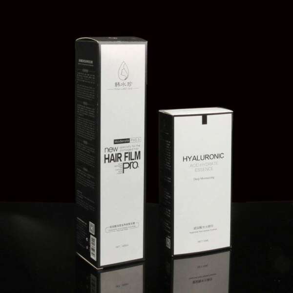 luxury folding paper box for baby and medicine product packaging - retail presentation