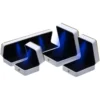 white LED square jewelry packaging box for necklace ring view 4