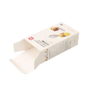 factory price skin care product custom paper box packaging - front view