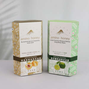 high quality OEM hexagonal custom paper box packaging - front view