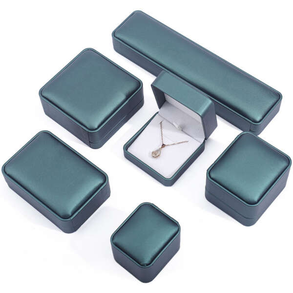 PU leather jewelry organizer gift box for bracelet necklace earring ring - gift packaging