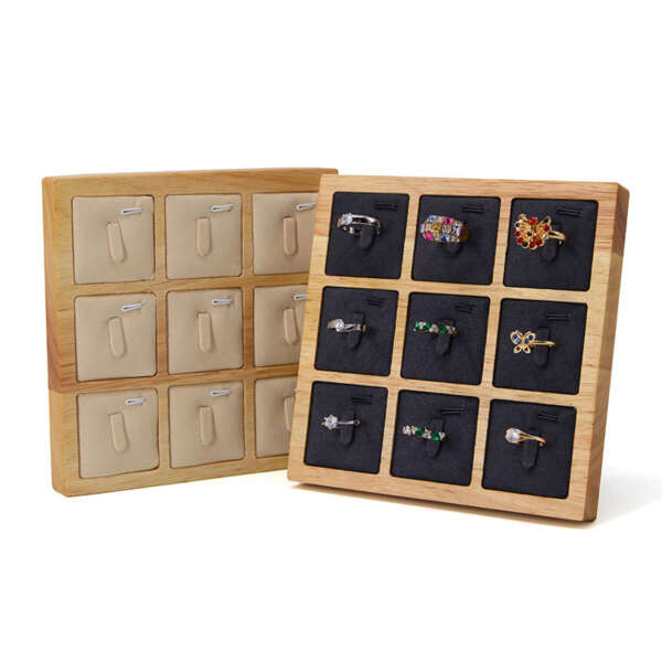 Custom ring display stand for jewelry counter samples
