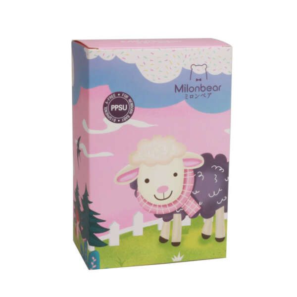 custom baby bottle breast pump paper box packaging - custom logo option