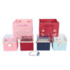 preserved soap rose Valentine ring jewelry gift box - detail view