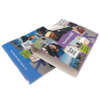 custom power product printed purple paper sleeve packaging - open display view
