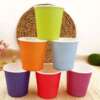 biodegradable PLA coated coffee cup and seed paper bag packaging view 4
