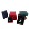 twill check cardboard bracelet necklace jewelry gift box - gift packaging