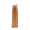 greaseproof brown white kraft food paper bag with window and tin tie image 5