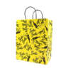 custom printed plaid kraft tote paper bag with rope handles for clothing kitchen supplies image 6