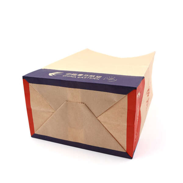 wholesale hemp paper bag with window for retail packaging view 3