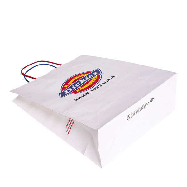 brown kraft beauty clothes gift bag production sample with export carton support