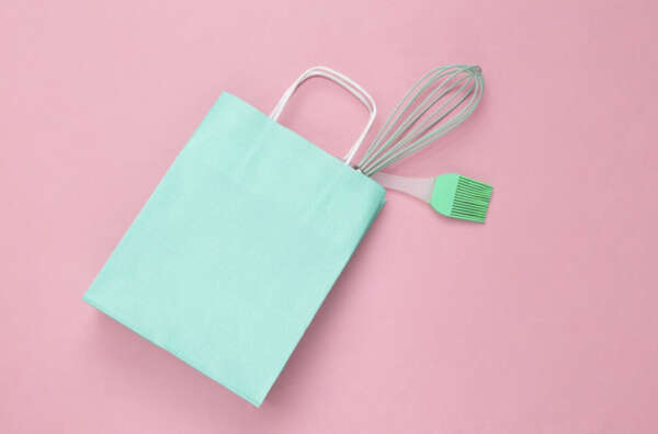 custom size kraft paper bag for food clothing small gifts view 2