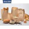 Wholesale greaseproof SOS sandwich paper bag for custom paper bag production