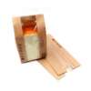 flat bottom biodegradable paper food bag for coffee cookies bread view 3